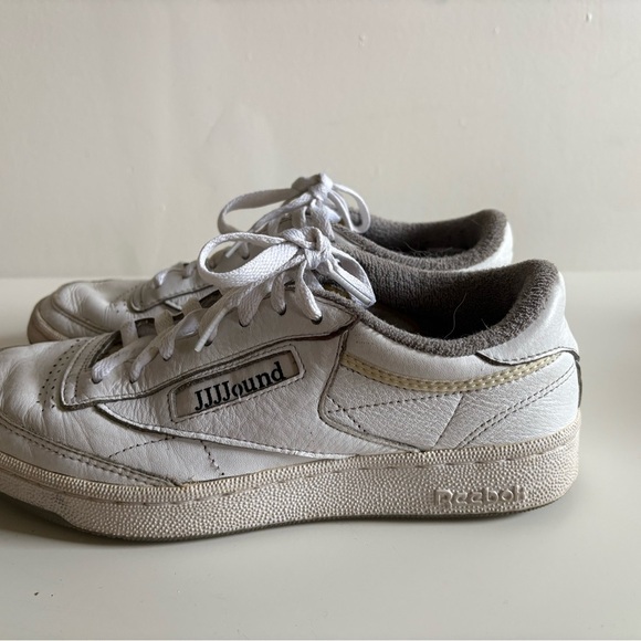 Reebok JJJJound Club C 85 white and cream sneakers ( 7M, 8W) - Picture 2 of 6